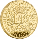 10 Pounds 2021, Sp# M20, United Kingdom (Great Britain), Elizabeth II, 95th Anniversary of Birth of Elizabeth II