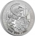 10 Pounds 2024, United Kingdom (Great Britain), Charles III, Liberty and Britannia