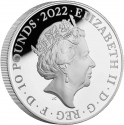 10 Pounds 2022, Sp# CV11, United Kingdom (Great Britain), Charles III, City Views, Rome