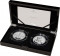 10 Pounds 2023, United Kingdom (Great Britain), Charles III, Great Engravers Collection, The Petition Crown, Quartered Arms, Proof, 2 coin set