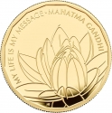 100 Pounds 2021, Sp# OB3, United Kingdom (Great Britain), Elizabeth II, Mahatma Gandhi