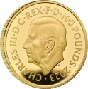 100 Pounds 2023, United Kingdom (Great Britain), Charles III, 40th Anniversary of the Star Wars, R2-D2 and C-3PO