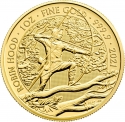 100 Pounds 2021, Sp# RH6, United Kingdom (Great Britain), Elizabeth II, Myths and Legends, Robin Hood