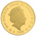 100 Pounds 2020, Sp# JB20, United Kingdom (Great Britain), Elizabeth II, James Bond, Shaken, Not Stirred