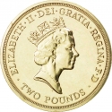 2 Pounds 1986, KM# 947, United Kingdom (Great Britain), Elizabeth II, Edinburgh 1986 Commonwealth Games