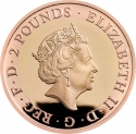 2 Pounds 2018, KM# 1565b, United Kingdom (Great Britain), Elizabeth II, 250th Anniversary of Captain James Cook's Voyage of Discovery, First Voyage