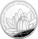 2 Pounds 2021, Sp# NB12, United Kingdom (Great Britain), Elizabeth II, Mahatma Gandhi