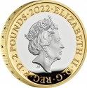 2 Pounds 2022, Sp# K67, United Kingdom (Great Britain), Elizabeth II, Innovation in Science, 100th Anniversary of Death of Alexander Graham Bell