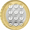 2 Pounds 2022, Sp# K67, United Kingdom (Great Britain), Elizabeth II, Innovation in Science, 100th Anniversary of Death of Alexander Graham Bell
