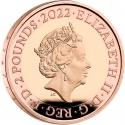 2 Pounds 2022, Sp# K67, United Kingdom (Great Britain), Elizabeth II, Innovation in Science, 100th Anniversary of Death of Alexander Graham Bell