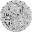 2 Pounds 2024, United Kingdom (Great Britain), Charles III, Liberty and Britannia