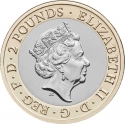 2 Pounds 2019, Sp# K55, United Kingdom (Great Britain), Elizabeth II, 75th Anniversary of D-Day