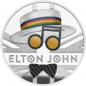 2 Pounds 2020, Sp# EJ2, United Kingdom (Great Britain), Elizabeth II, Music Legends, Elton John