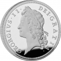 2 Pounds 2023, United Kingdom (Great Britain), Charles III, British Monarchs Collection, George II