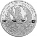 2 Pounds 2024, United Kingdom (Great Britain), Charles III, Myths and Legends, Maid Marian