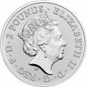 2 Pounds 2020, Sp# QN2A, United Kingdom (Great Britain), Elizabeth II, Music Legends, Queen