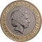 2 Pounds 2002, KM# 1032, United Kingdom (Great Britain), Elizabeth II, Manchester 2002 Commonwealth Games, Scotland