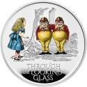 2 Pounds 2021, Sp# AW5, United Kingdom (Great Britain), Elizabeth II, Treasury of Tales, Through the Looking-Glass