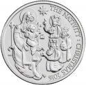 20 Pounds 2016, KM# 1403, United Kingdom (Great Britain), Elizabeth II, Christmas, Nativity