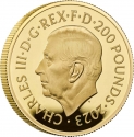 200 Pounds 2023, United Kingdom (Great Britain), Charles III, 25th Anniversary of Harry Potter Magic, Albus Dumbledore