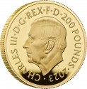 200 Pounds 2023, United Kingdom (Great Britain), Charles III, British Monarchs Collection, Henry VIII