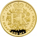25 Pounds 2021, Sp# OA13, United Kingdom (Great Britain), Elizabeth II, 95th Anniversary of Birth of Elizabeth II