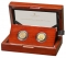 25 Pounds 2022, Sp# OA17, United Kingdom (Great Britain), Elizabeth II, 40th Anniversary of Birth of Prince William, 1982 Sovereign and 2022 UK 1/4oz Gold Coin Set