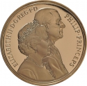 5 Pounds 1997, KM# 977b, United Kingdom (Great Britain), Elizabeth II, 50th Wedding Anniversary of Queen Elizabeth II and Prince Philip