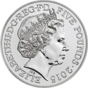 5 Pounds 2015, KM# 1298, United Kingdom (Great Britain), Elizabeth II, 50th Anniversary of Death of Sir Winston Churchill