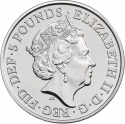 5 Pounds 2017, KM# 1462, United Kingdom (Great Britain), Elizabeth II, 65th Anniversary of the Accession of Elizabeth II to the Throne, Sapphire Jubilee