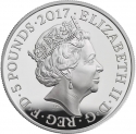 5 Pounds 2017, Sp# L60, United Kingdom (Great Britain), Elizabeth II, Remembrance Day