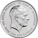 5 Pounds 2017, KM# 1443, United Kingdom (Great Britain), Elizabeth II, Prince Philip Celebrating a Life of Service