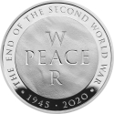 5 Pounds 2020, Sp# L86, United Kingdom (Great Britain), Elizabeth II, 75th Anniversary of WWII End