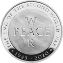 5 Pounds 2020, Sp# L86, United Kingdom (Great Britain), Elizabeth II, 75th Anniversary of WWII End