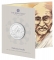 5 Pounds 2021, Sp# L94, United Kingdom (Great Britain), Elizabeth II, Mahatma Gandhi, Fold-out packaging