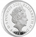 5 Pounds 2021, Sp# L89, United Kingdom (Great Britain), Elizabeth II, 50th Anniversary of the Royal Albert Hall