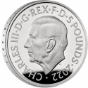 5 Pounds 2022, United Kingdom (Great Britain), Charles III, Queen Elizabeth II Memorial Coin Collection