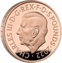 5 Pounds 2022, United Kingdom (Great Britain), Charles III, Queen Elizabeth II Memorial Coin Collection