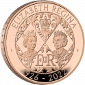 5 Pounds 2022, United Kingdom (Great Britain), Charles III, Queen Elizabeth II Memorial Coin Collection