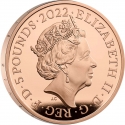 5 Pounds 2022, Sp# L101, United Kingdom (Great Britain), Charles III, 100th Anniversary of the Discovery of Tutankhamun's Tomb