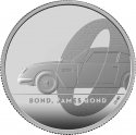 5 Pounds 2020, Sp# JB7, United Kingdom (Great Britain), Elizabeth II, James Bond, Aston Martin DB5
