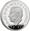 5 Pounds 2023, United Kingdom (Great Britain), Charles III, British Monarchs Collection, Henry VIII