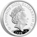 5 Pounds 2022, Sp# BMSB2, United Kingdom (Great Britain), Elizabeth II, British Monarchs Collection, James VI and I