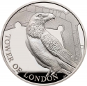 5 Pounds 2019, Sp# L73, United Kingdom (Great Britain), Elizabeth II, Tower of London, Legend of the Ravens
