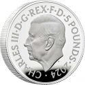 5 Pounds 2024, United Kingdom (Great Britain), Charles III, Myths and Legends, Maid Marian