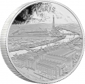 5 Pounds 2024, United Kingdom (Great Britain), Charles III, City Views, Paris