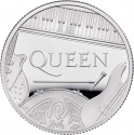 1 Pound 2020, Sp# QN1, United Kingdom (Great Britain), Elizabeth II, Music Legends, Queen
