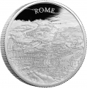 5 Pounds 2022, Sp# CV10, United Kingdom (Great Britain), Charles III, City Views, Rome