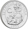 5 Pounds 2022, Sp# TBCCA1, United Kingdom (Great Britain), Elizabeth II, Royal Tudor Beasts, Seymour Panther