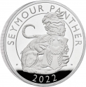 5 Pounds 2022, Sp# TBCSB1, United Kingdom (Great Britain), Elizabeth II, Royal Tudor Beasts, Seymour Panther